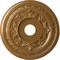 Ekena Millwork Baltimore PVC Medallion (Canopies up to 7 3/4"), 19"OD x 3 1/2"ID x 1"P, Metallic Vintage Gold CMP19BADVG - alternate 1
